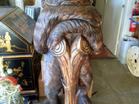 Large Wooden Bear